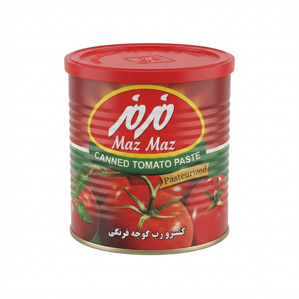 رب گوجه فرنگی مزمز با دستور تولید اختصاصی و خوش طعم